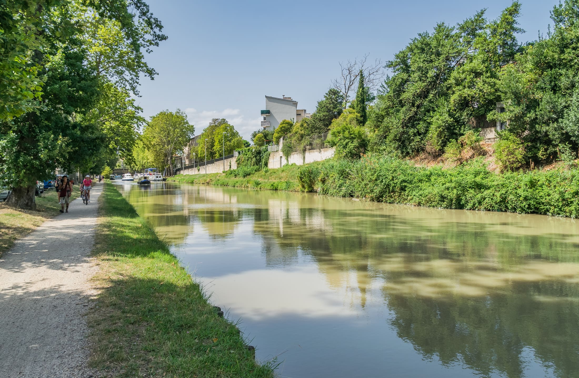 Balade à vélo le long du Canal du Midi