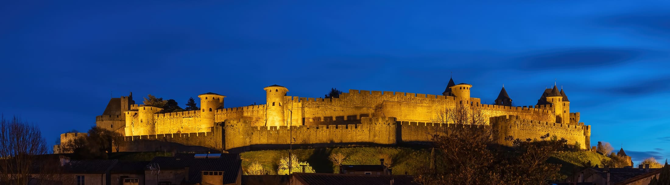 Vue générale de la Cité de Carcassonne