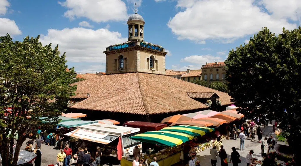 Marché du samedi matin à Revel